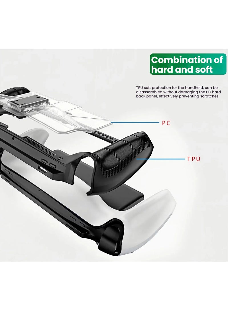 Protective case for Sony PlayStation Portal, TPU+PC composite stand case for hardcore protection and easy handling. - Image 2