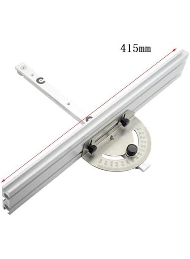 مقياس الزاوية لمنشار طاولة النجارة مع مسطرة زاوية قابلة للتعديل، ودليل سكة من الألومنيوم، وموقف مسار للقطع الدقيق، اللون C - Image 5