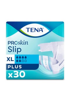Tena Tena Premium Slip Plus Incontinence Adult Diapers Extra Large 30 Count  - Image 1