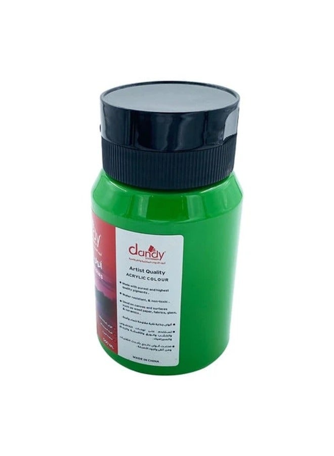 DANDY Green Acrylic Color 500 ml Dandy - Image 2