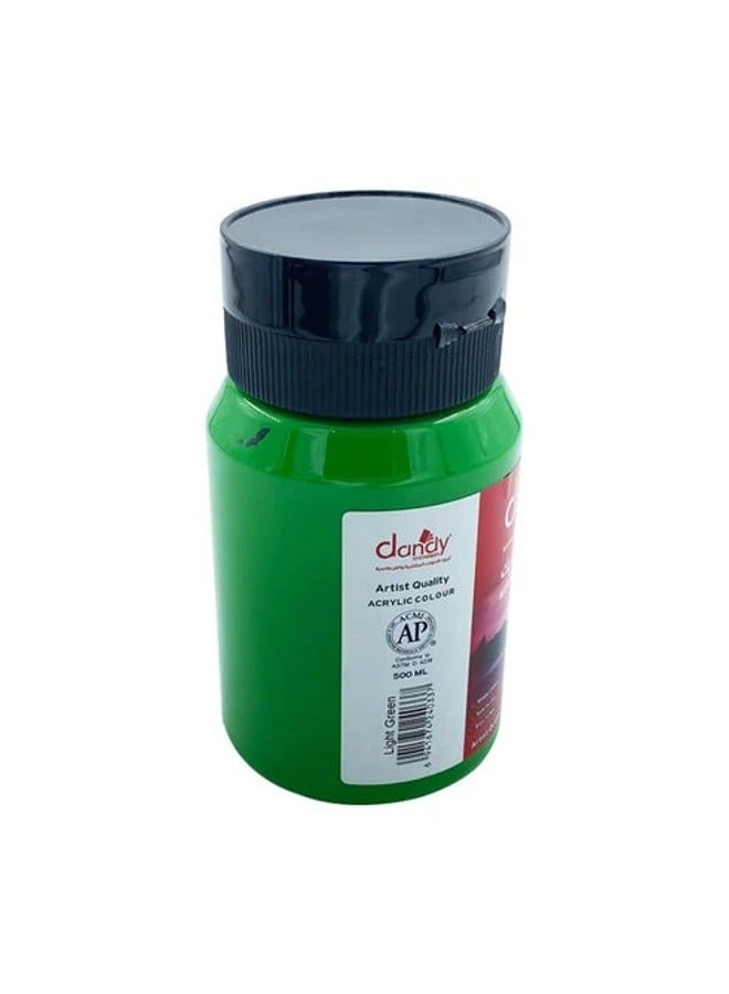 DANDY Green Acrylic Color 500 ml Dandy - Image 3