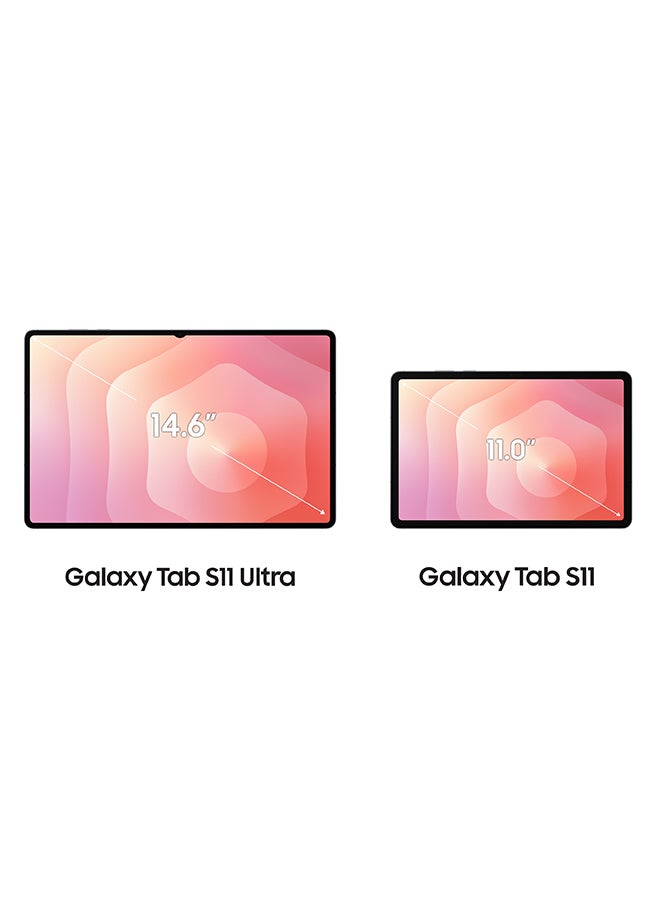 سامسونج جهاز Galaxy Tab S11 Ultra AI تابلت فضي WiFi 12GB RAM 256GB - نسخة الشرق الأوسط - Image 5