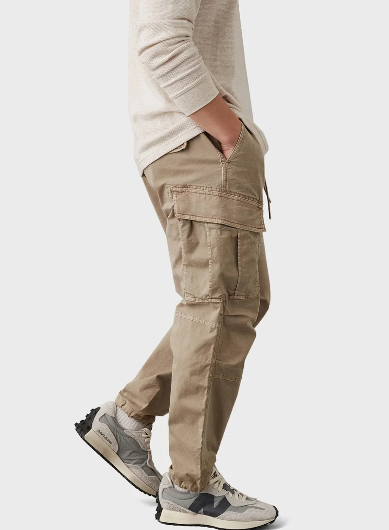 American Eagle Pocket Detail Drawstrings Cargo Pants