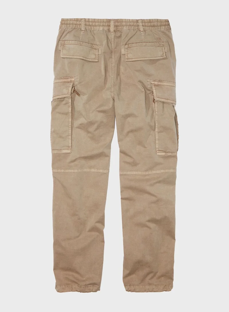 American Eagle Pocket Detail Drawstrings Cargo Pants