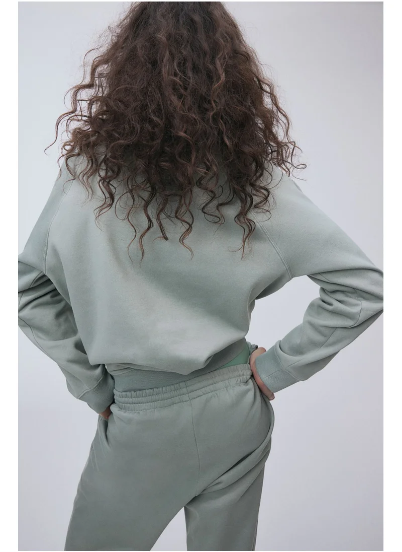 H&M Crew Neck Knitted Sweatshirt
