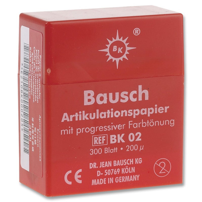 Articulating Paper 200u (.008") Red w/ dispenser BK-02 (300)