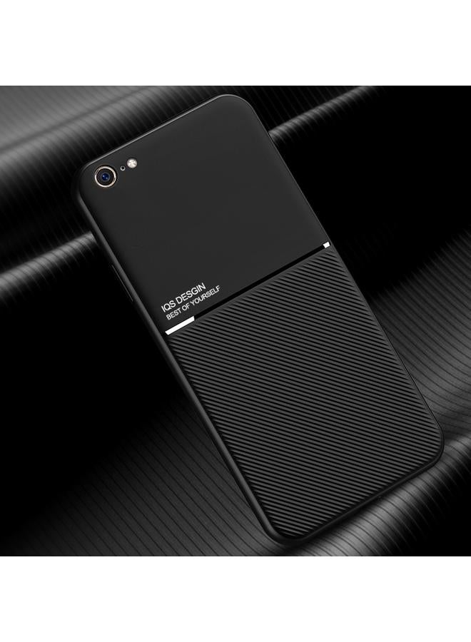 اس-توب جراب كلاسيكي مقاوم للصدمات مصنوع من مادة البولي يوريثين الحراري والبولي يوريثين الحراري بتصميم شريط مائل ومحبب لهاتف iPhone 6 - Image 2