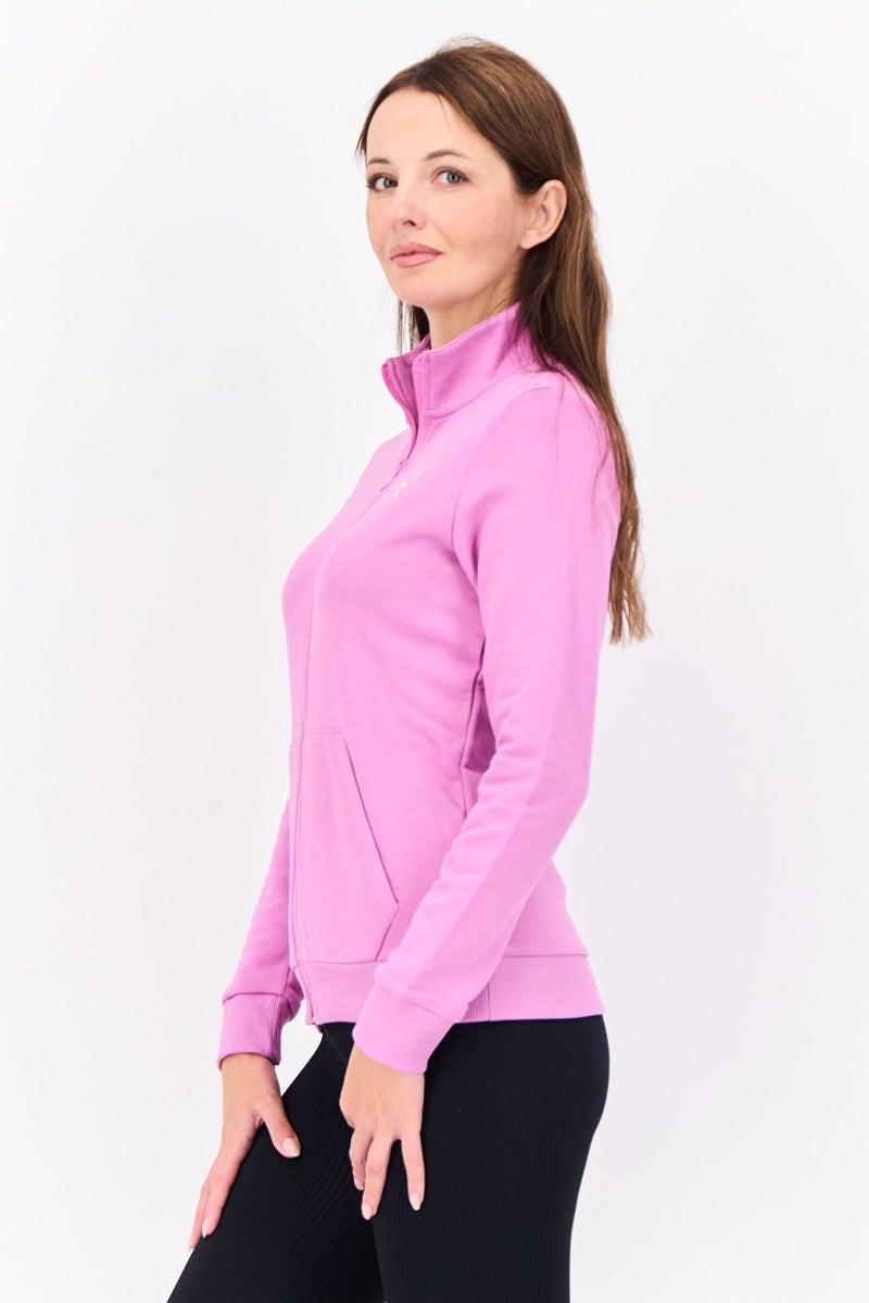 PUMA Women Relaxed Fit Long Sleeves Outdoor Jacket, Pink - Image 4