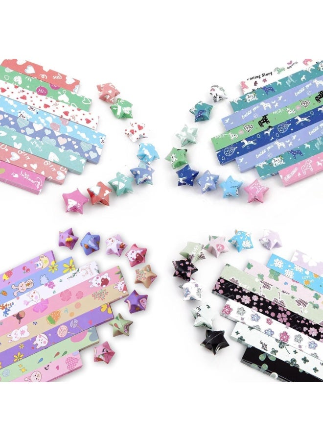 2160 Pcs ملصقات النجوم الورقية - بدون قطع ، سهلة الاستخدام لإنشاء بطاقات المنزل والهدايا والحفلات والحرف اليدوية - Image 1