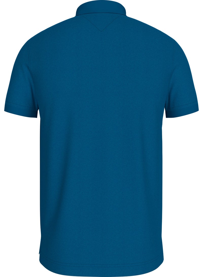 TOMMY HILFIGER 1985 Slim Fit Pique Polo Shirt - Image 5