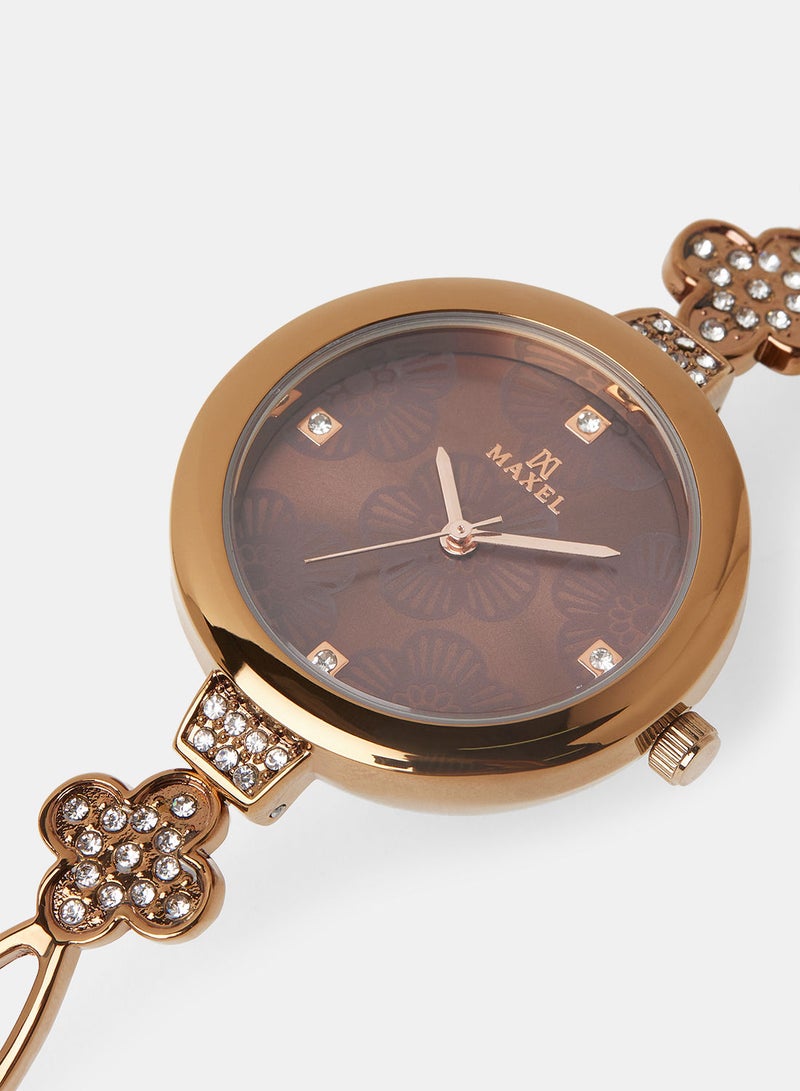 Maxel Ladies Trend Analog Wrist Watch MX397 - 28mm - Image 2