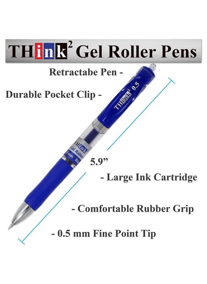 ALIMITOPIA 12Pcs Gel Pen Black Ink Roller Marker Pen(Carrot Styling)  - Image 3