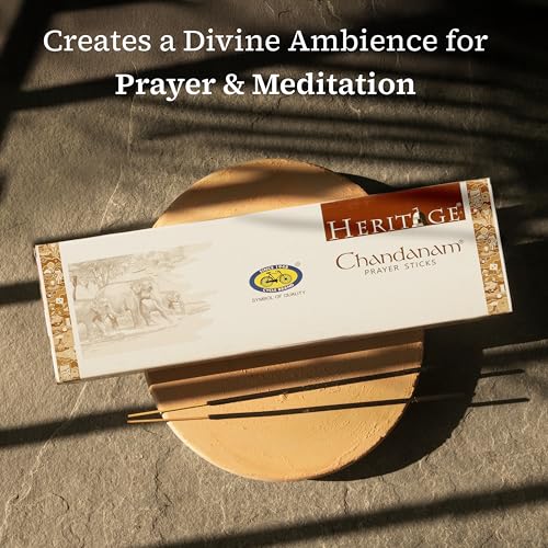 Cycle Pure Heritage Chandanam Prayer Sticks (Chandanam Incense Sticks) | Pack Of 2 | Sandalwood Incense For Positive Energy, Puja, Relaxation, Havan - Image 4
