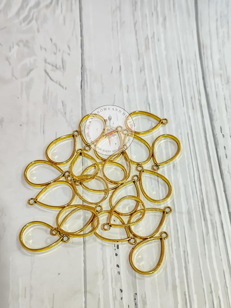 RH METAL FITTINGS, for resin arts, crafts, charms, pendent making, jewellery making,diy projects, etc. - Image 1