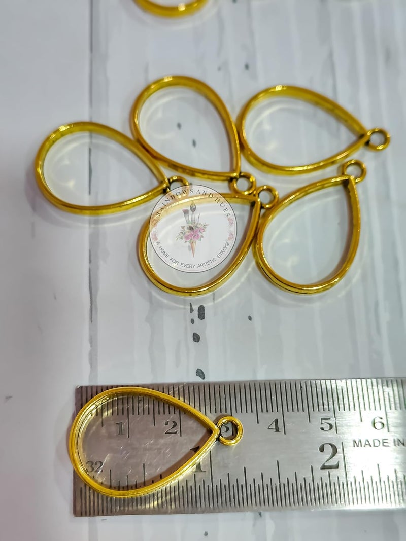 RH METAL FITTINGS, for resin arts, crafts, charms, pendent making, jewellery making,diy projects, etc. - Image 3