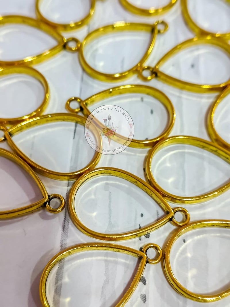 RH METAL FITTINGS, for resin arts, crafts, charms, pendent making, jewellery making,diy projects, etc. - Image 5