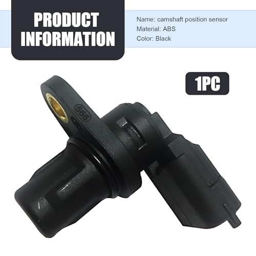 Zeathery Car Engine Camshaft Position Sensor, Auto High Temperature Resistant Plug Play Perfect Fit Original Replacement OEM No. #F01R00B003, Suitable for Most Cars (Black) - Image 2