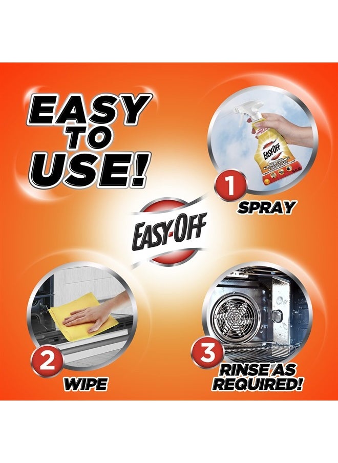 Easy Off Specialty Kitchen Degreaser Cleaner, Clear, Lemon, 16 Fl Oz  - Image 3