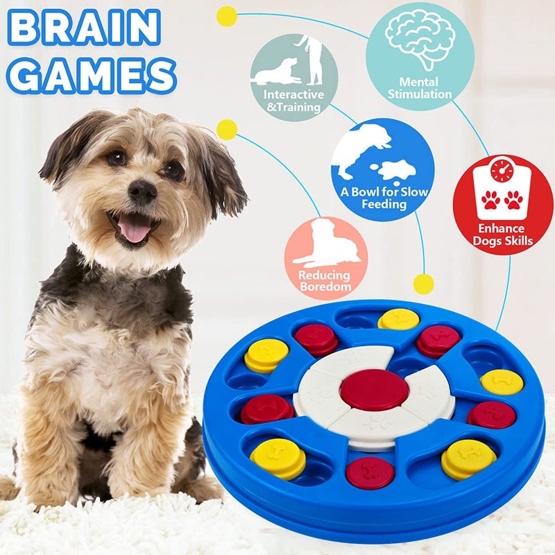 Joansan Dog Puzzle Toy, Interactive Dog Game, Mentally Stimulating Treat Dispenser for Large Dogs, Food Grade Material, Sequential Skills, Portable - Image 3