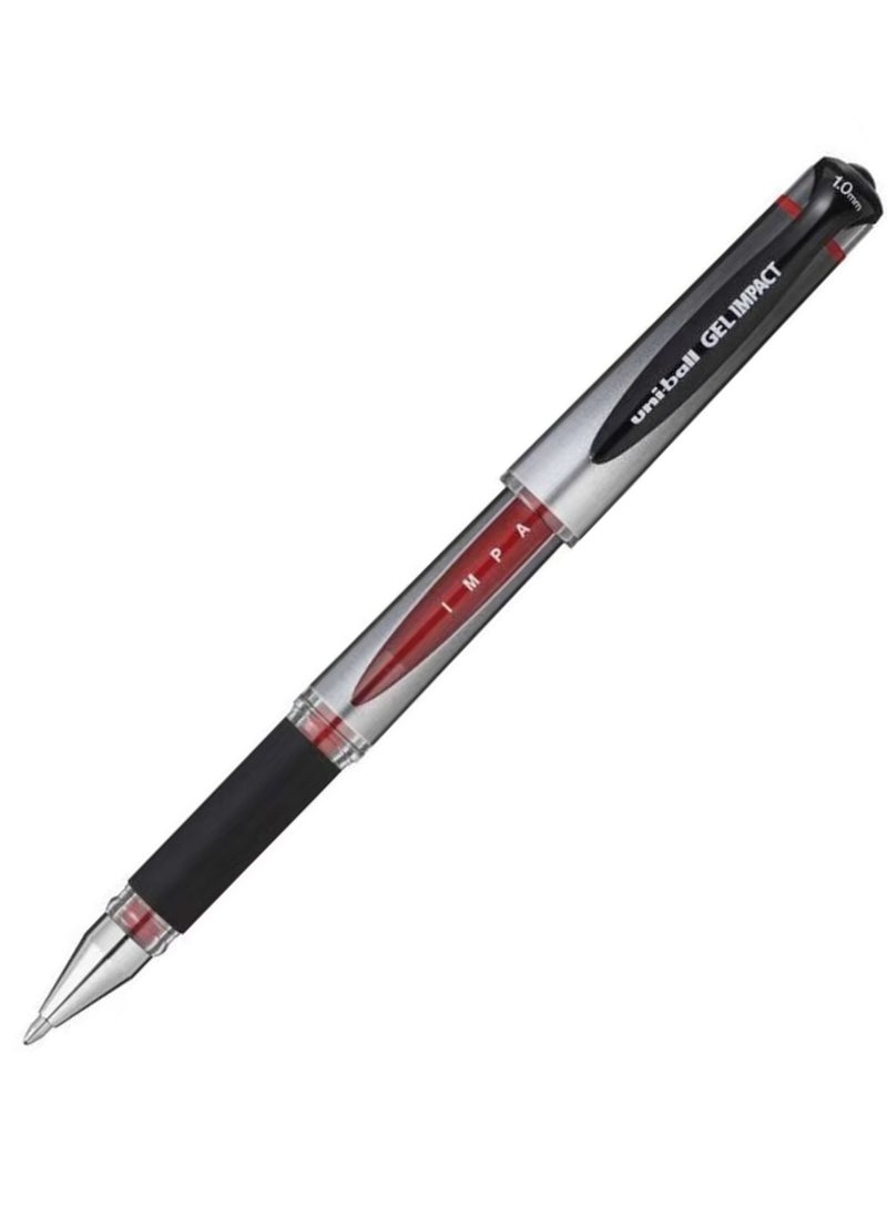 Uniball 5-Piece Gel Impact Broad Gel Ink Pen 1.0mm Tip Multicolour  - Image 2