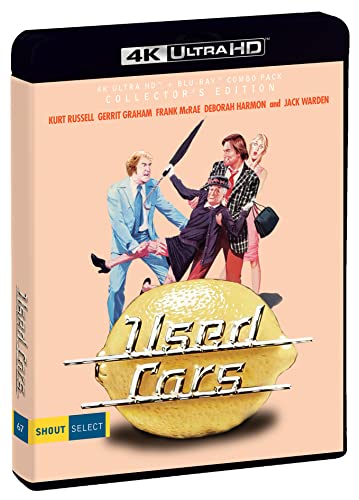 SHOUT! FACTORY Used Cars - Collector's Edition 4K Ultra HD + Blu-ray [4K UHD] - Image 1