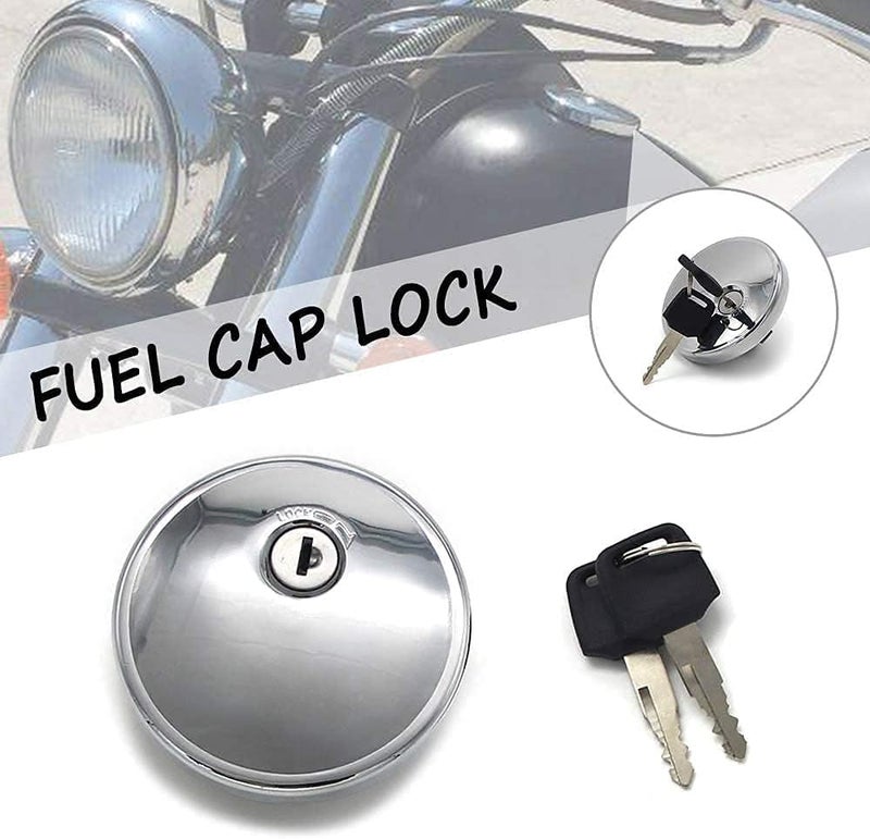 Dobest Fuel Tank Cap with Key Set for Kawasaki VN1500, VN400, VN800, EJ400, EJ650, EJ800 - Image 3