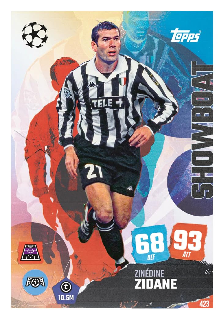 Topps لعبة بطاقات التداول والجمع UCC Match Attax 2025/26 (علبة تعزيز 1 - الأبطال العالميون) - Image 2