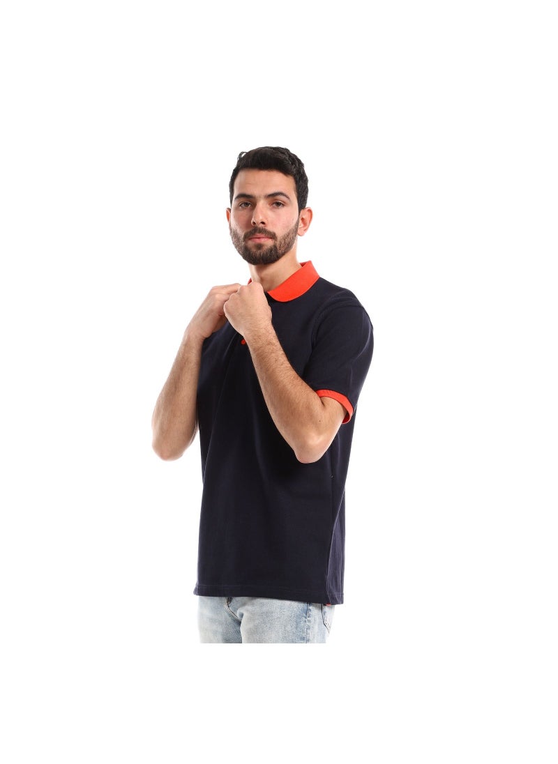 بافون تيرشت بولو رجالي كحلي  - Image 2
