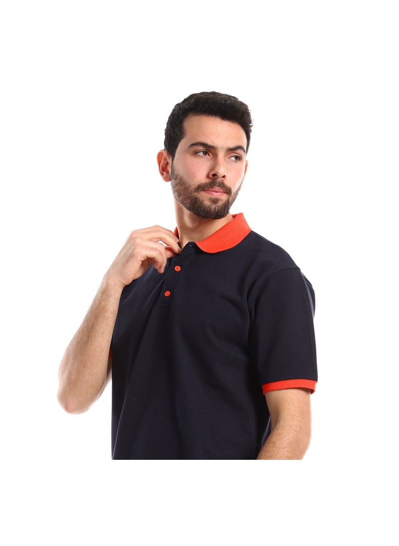 بافون تيرشت بولو رجالي كحلي  - Image 4