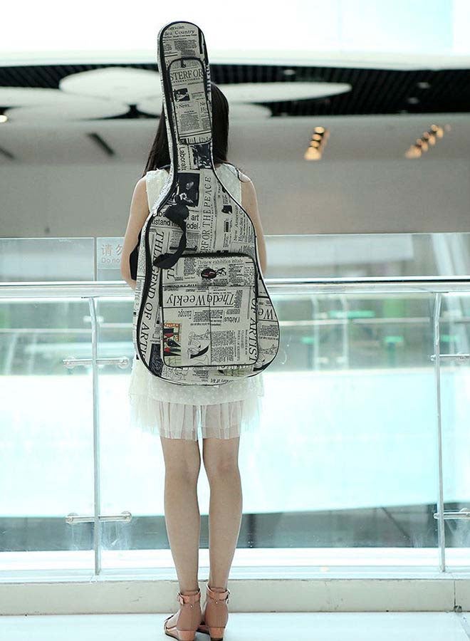 ammoon Water-Resistant Bag Case For Acoustic Classic Folk Guitar - Image 5