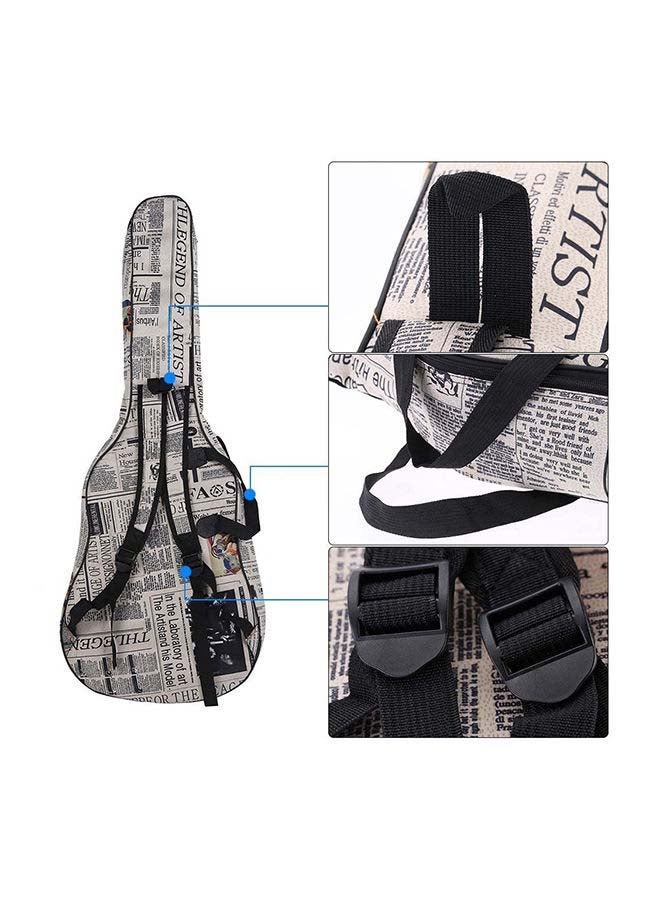 ammoon Water-Resistant Bag Case For Acoustic Classic Folk Guitar - Image 4