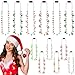 Remuuly 12 Pcs Christmas Light Necklace Xmas Glow Bulbs Christmas Light up Jewelry LED Mini Bulbs LED Necklace for Kids Girl Ugly Party Favors Birthday Xmas Fresh - Image 4