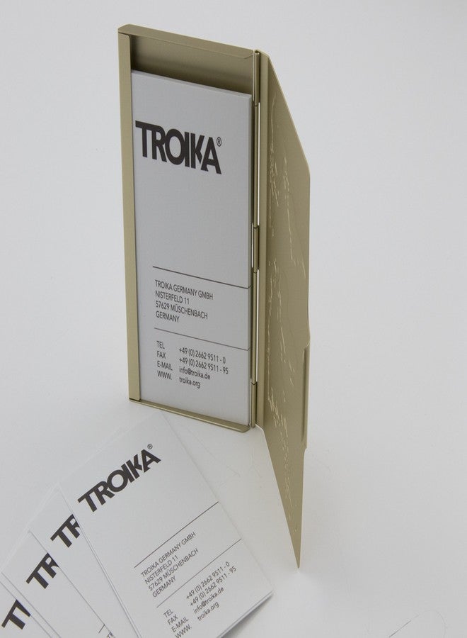Troika Gold Global Card Case Aluminum (CDC1502GO) - Image 5