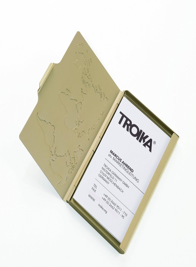 Troika Gold Global Card Case Aluminum (CDC1502GO) - Image 2