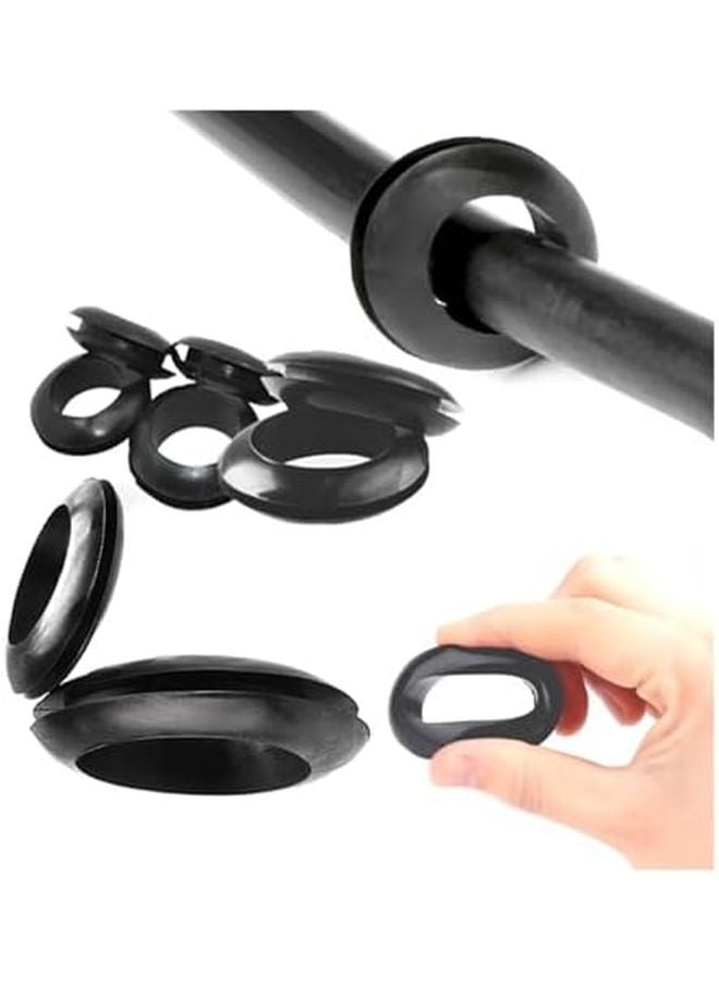 45mm 10Pcs Rubber Seal Ring Gasket For Wire Cable Hole Protection 3 80mm Thickness - Image 3