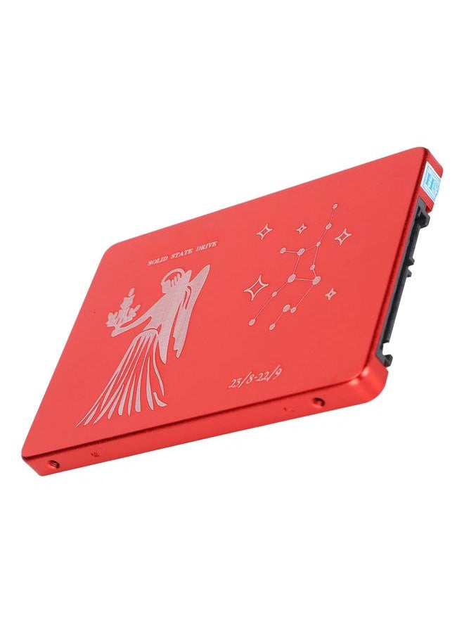 Thoraya 2.5 inch metal SSD hard disk solid state drive Virgo red 120GB  - Image 5
