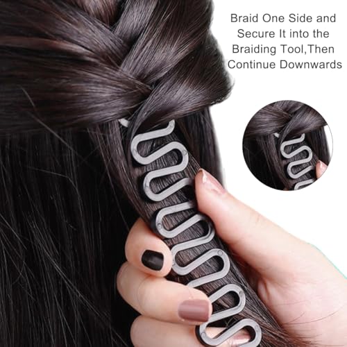 TOPWEL 3PCS Fashion DIY Hair Braider Twist Styling Braid Tool - Image 4