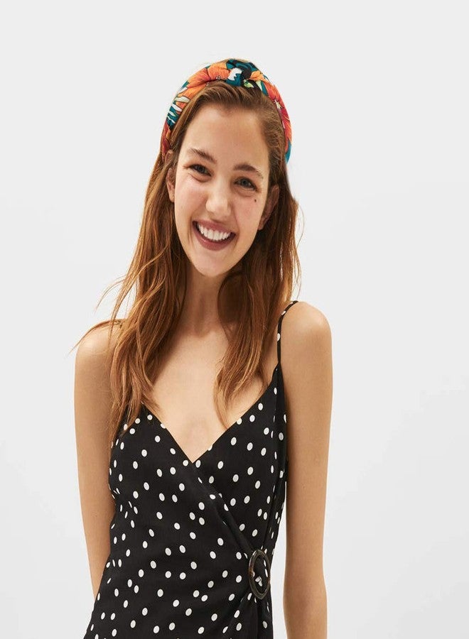 VELSCRUN Womens Headbands Boho Headbands for Women 12 Pack Knot Headband Women Knotted Head Band Elastic Turban HeadBands Boho Bandeau Wide Hair Bands Hair Accessories for Washing Face - Image 4