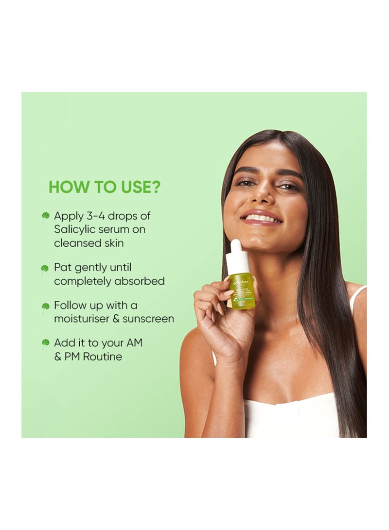 Dot & Key 2% Salicylic Acid + Cica Anti Acne Serum with Zinc | Salicylic Acid Serum for Acne and Dark Spots | Serum for Oily Acne Prone Skin & Sensitive Skin | 20 ml