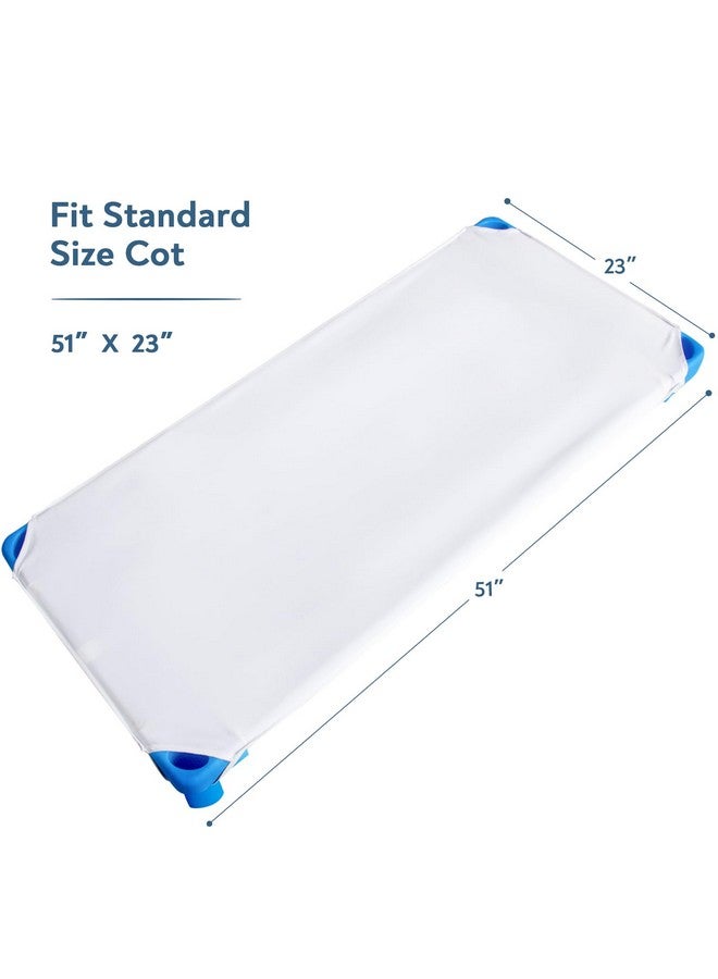 Magik & Kover طقم شراشف سرير للأطفال في مرحلة ما قبل المدرسة - 2 قطعة، 23" × 51"، شراشف سرير ناعمة وقابلة للتنفس للأولاد والبنات - Image 4