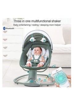 Arababy 3 in 1 Deluxe multi-functional baby swing cradle with integrated mosquito net rocking chair  - Image 2