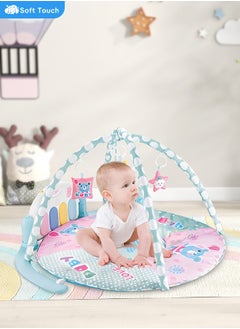 Soft Touch Baby Play Mat Baby Activity Gym Mat Tummy Time Mat with Sensory Toys Kick and Play Piano Gym Center with Music Learning Toys Playmat for Infants Toddlers Newborn Ages 1 to 36 Months  - Image 2
