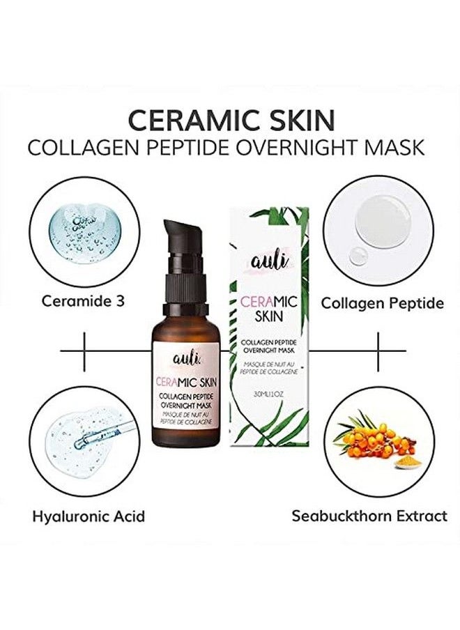 AULI LIFESTYLE - Auli Ceramic Skin Ageing And Wrinkle Removing Skin Tightening Collagen Peptidenserum 30Ml - Image 1