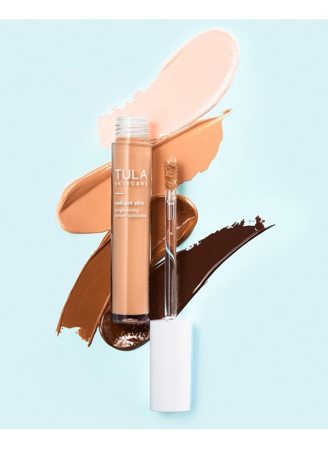 TULA Skin Care Radiant Skin Brightening Serum Concealer - Conceals Dark Circles & Discoloration, Longwearing & Crease-Resistant, Brightens The Appearance Of Skin Over Time, Shade 140, 0.18 Fl Oz.  - Image 2