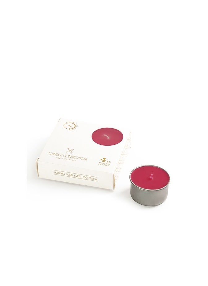 Generic - 4 Pack Cherry Tealights - Image 1