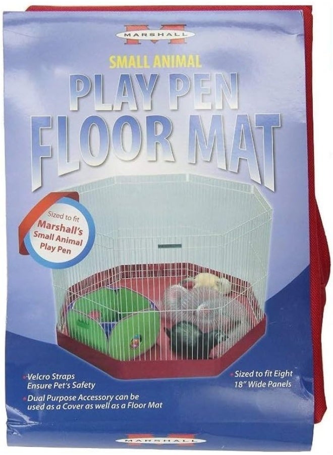 Marshall Pet Products 8 Panel Play Pen Mat - Assorted Colors - Image 1
