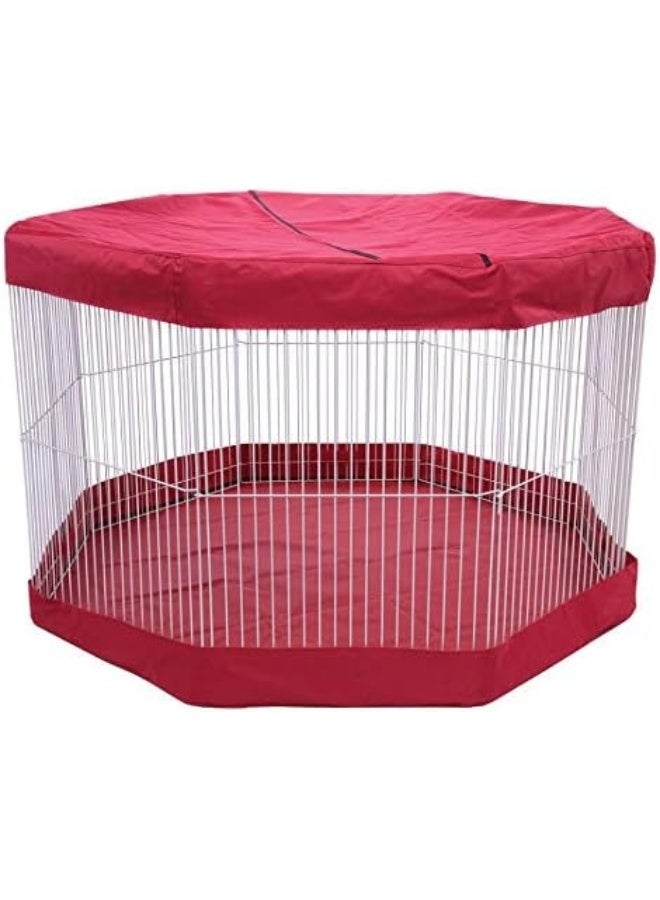 Marshall Pet Products 8 Panel Play Pen Mat - Assorted Colors - Image 4