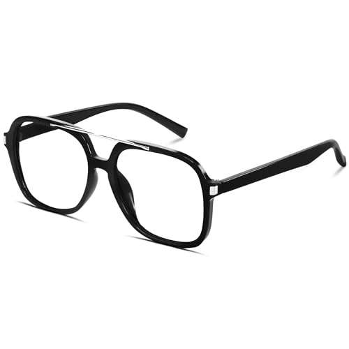 GUVIVI Retro Aviator Sunglasses for Women Men 2026 Square Top Bar Sun Glasses Sunnies 70s Lightweight Shades - Image 1