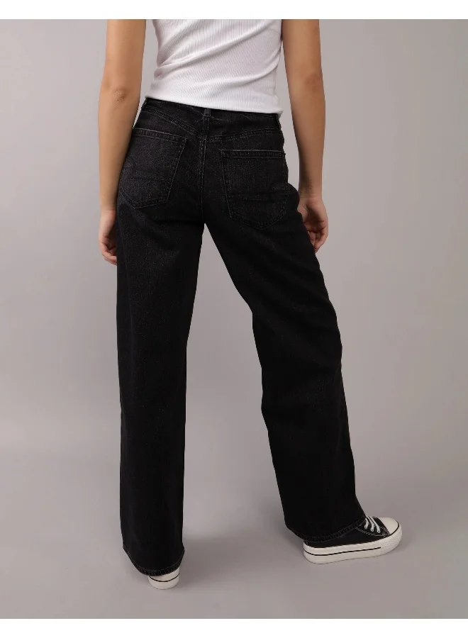 American Eagle High Waist Baggy Wide Leg Pants