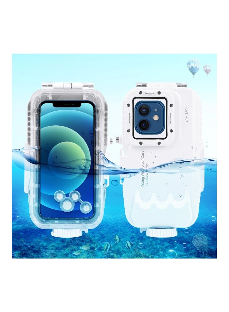 Waterproof Diving Phone Case for iPhone 12 Pro Max/iPhone 13 Pro Max Deep Water Photography for 40m depth - Image 1